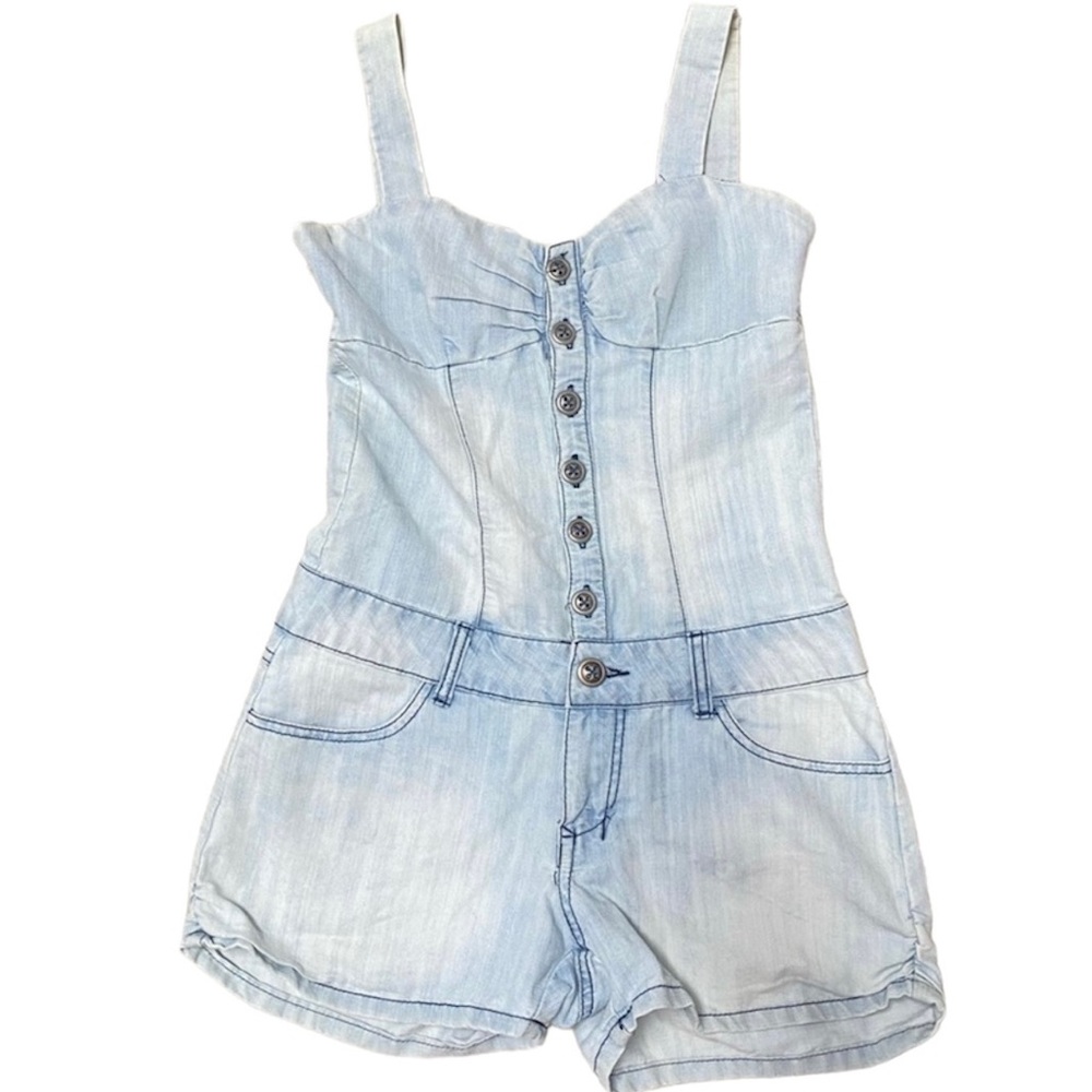 Decoded denim‎ shorts romper Size small